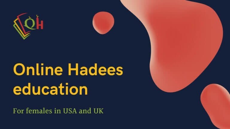 Online Hadith education for females in USA and UK