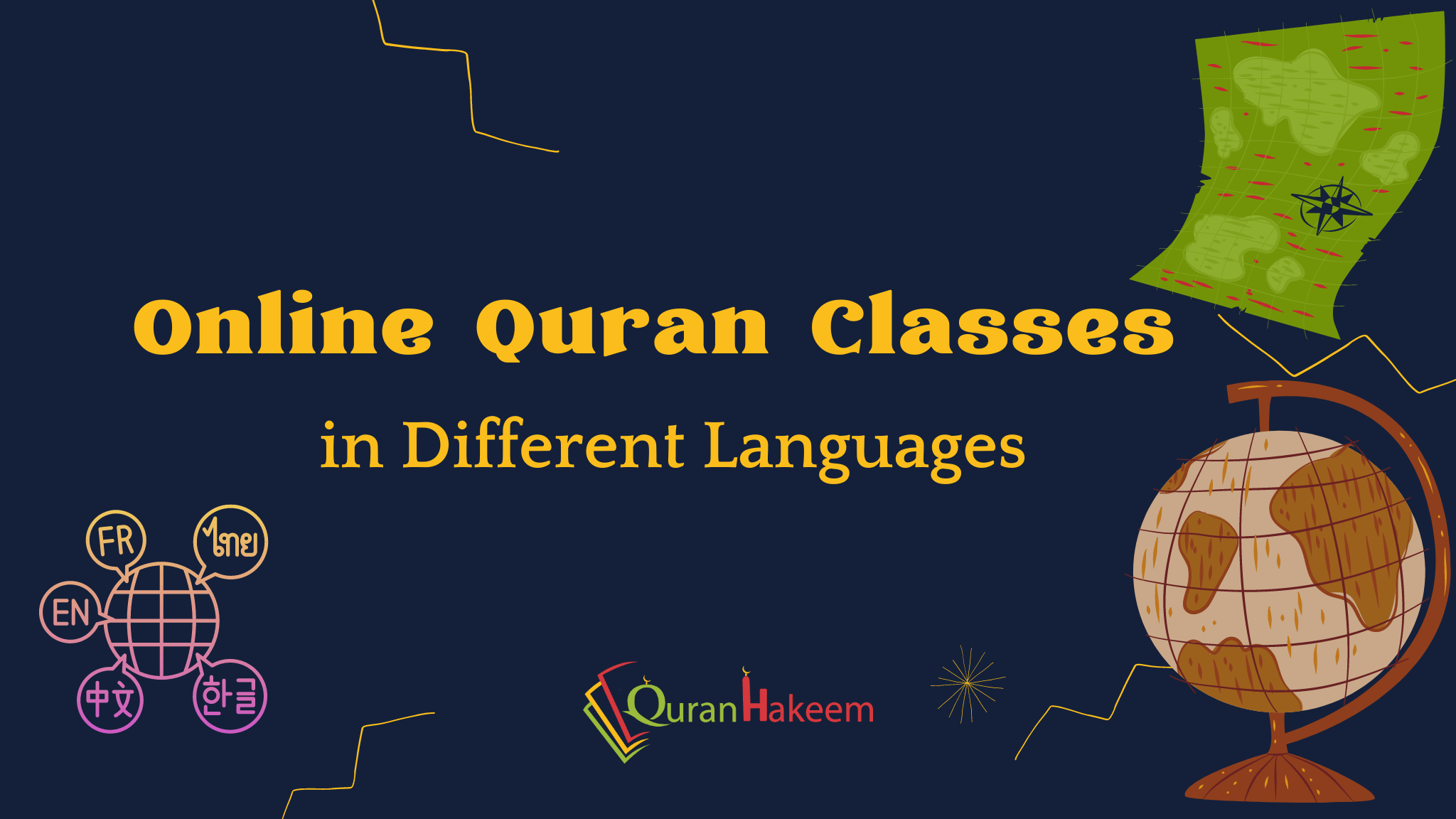 Online Quran classes in different languages