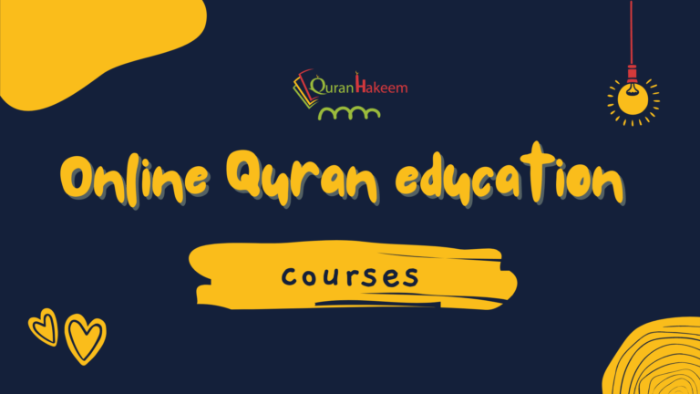 Online Quran education courses